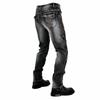 Men's Vintage Kevlar Motorcycle Jeans - Elastic, Fall-Resistant Riding Pants