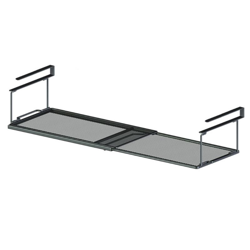 Under Shelf Storage Basket Organizer,Adjustable Hanging Under Cabinet Add-on Storage Racks Slide-in Baskets Organizer