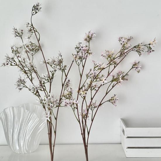 Artificial Blossom Branch 40 Inch Fake Long Stem Flower for Tall Vase Home Hotel