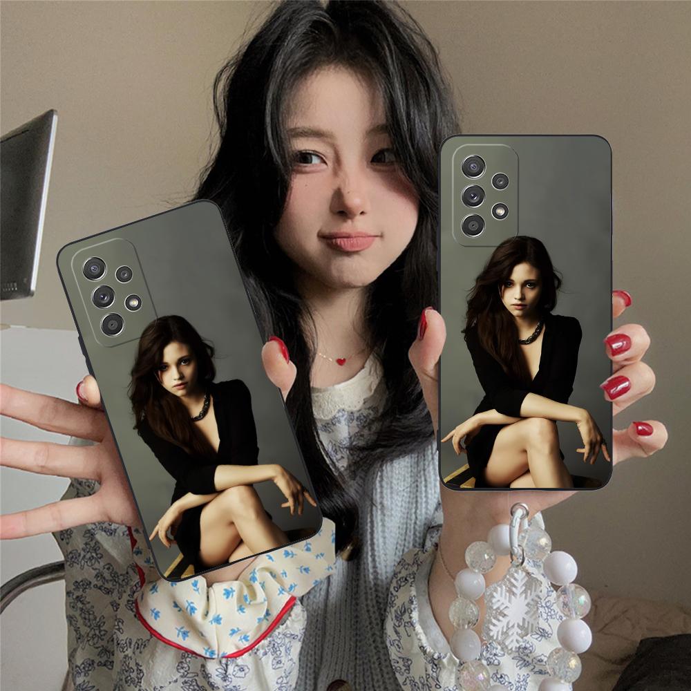 India Eisley Handyhülle für Samsung Galaxy A56 55 54 53 52 51 36 35 34 23 16 15 5G Bunte Hülle Schöne Hülle Handys