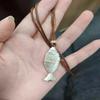 Silver-colored Clavicle Chain Cute Vintage Jewelry Retro Fish Necklace  Gift