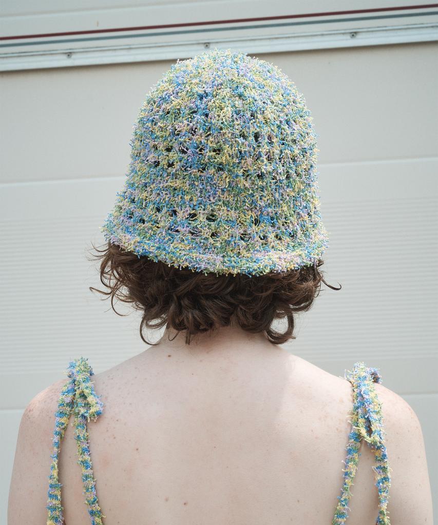 FUNFROMFUN Taffy Candy Bucket Hat, Green Marble