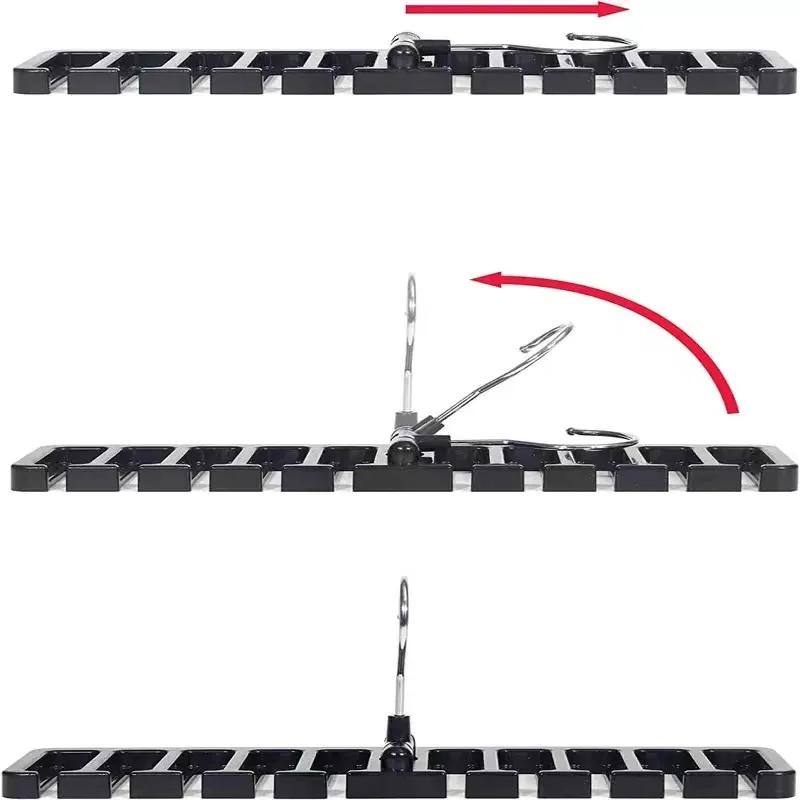 Gancio per cintura per cravatta Cintura per guardaroba Organizer rotante Rack Gancio per sciarpa multifunzionale Armadio per la casa Accessori per portaoggetti 1 PZ