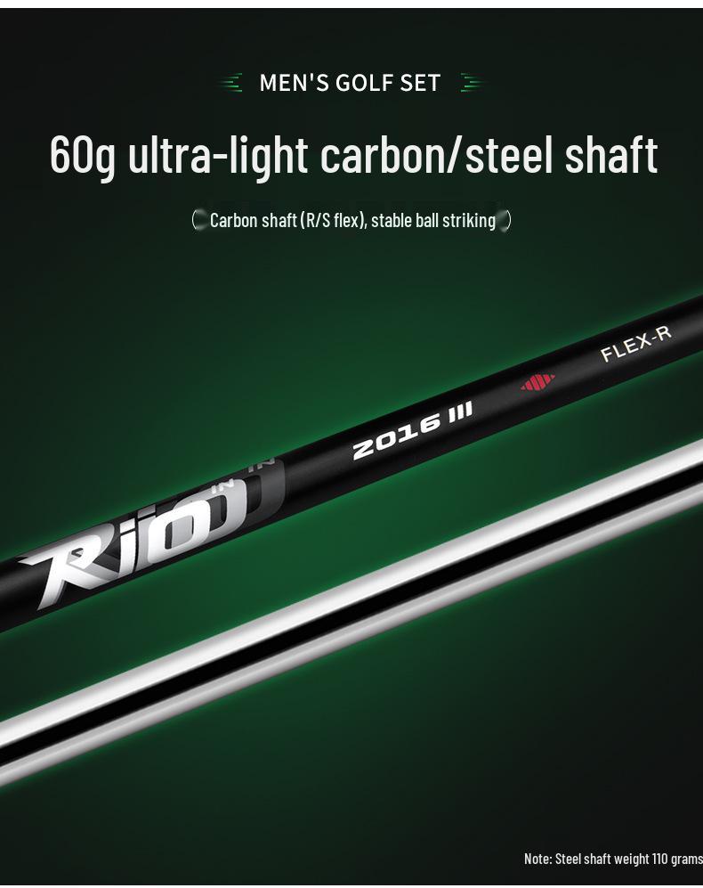 PGM Golf Men's Stainless Steel 7-Iron Club for Practice