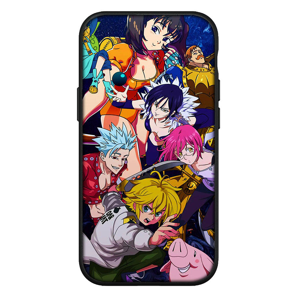 

Чехол для iPhone 17 16 15 Xiaomi Poco Redmi Note 14 13 12 11 Pro Max Samsung Galaxy S25 S24 S23 OPPO Huawei Семь смертных грехов Мелиодас Чехол для телефона for Samsung Galaxy A14 болюс
