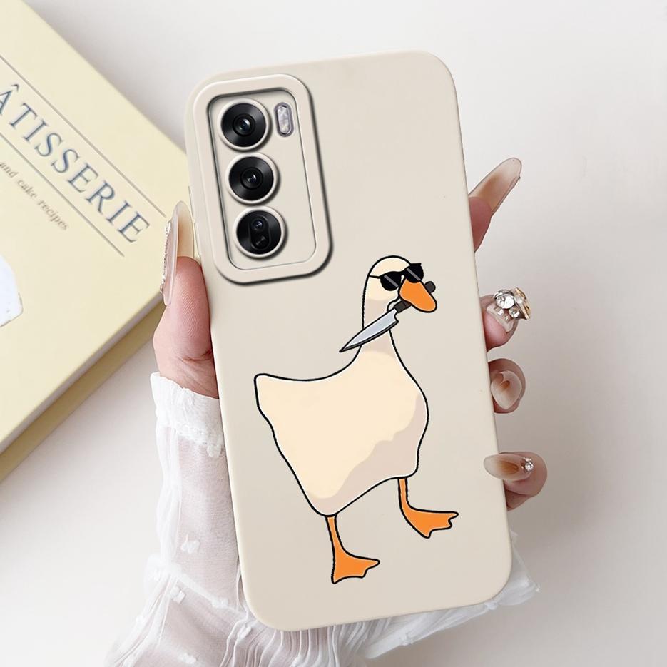 For Oppo Reno 12 Pro Case CPH2629 New Fashion Candy Painted Cover Soft TPU Matte Phone Case For Oppo Reno12 Pro 5G Fundas Bumper