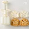 Baking Molds Dessert Cake Moulds Dessert Shaping Tool Stamping Molds Dessert Molds ABS Texture for Hand-Making Dessert