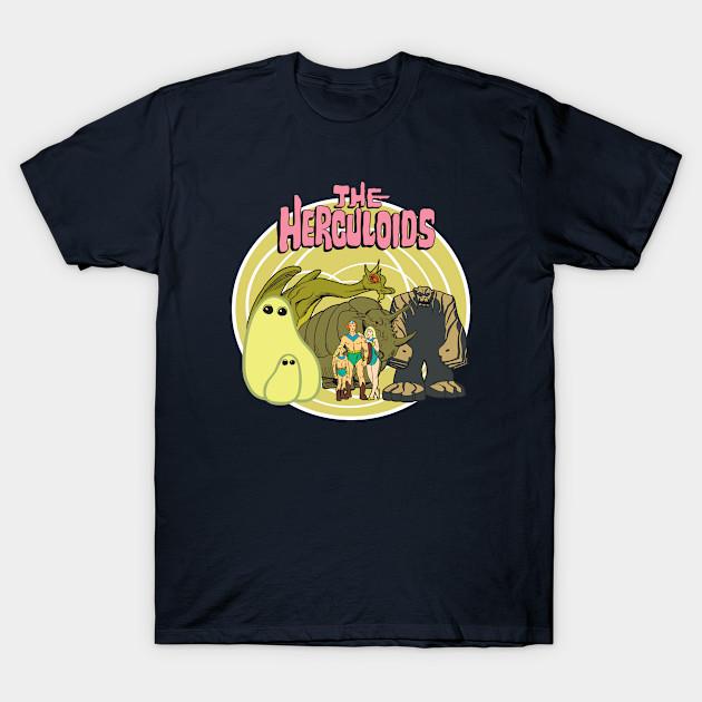

Men Black Print T-shirt The Herculoids Design 2 No-Cut Transfer Paper Print Cotton Tshirt 3XL тёмно-синий