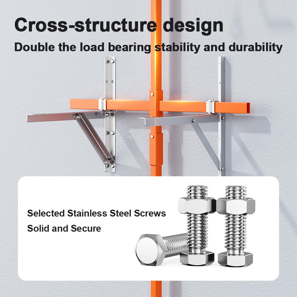 Air Conditioning Lifting Tool Hand Crank Crane Lifting Bracket Manual Winch Assembly Air Conditioner Lifting Machine