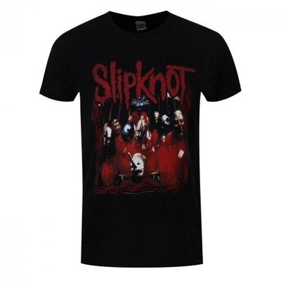 Slipknot T-shirt con cornice a fascia unisex per adulti