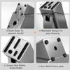 Organizzatore per Coltelli in Acciaio Antiruggine Porta Utensili per Coltelli Coltello Durevole Miglior Blocco per Cucina Scaffale per Stoccaggio Posate