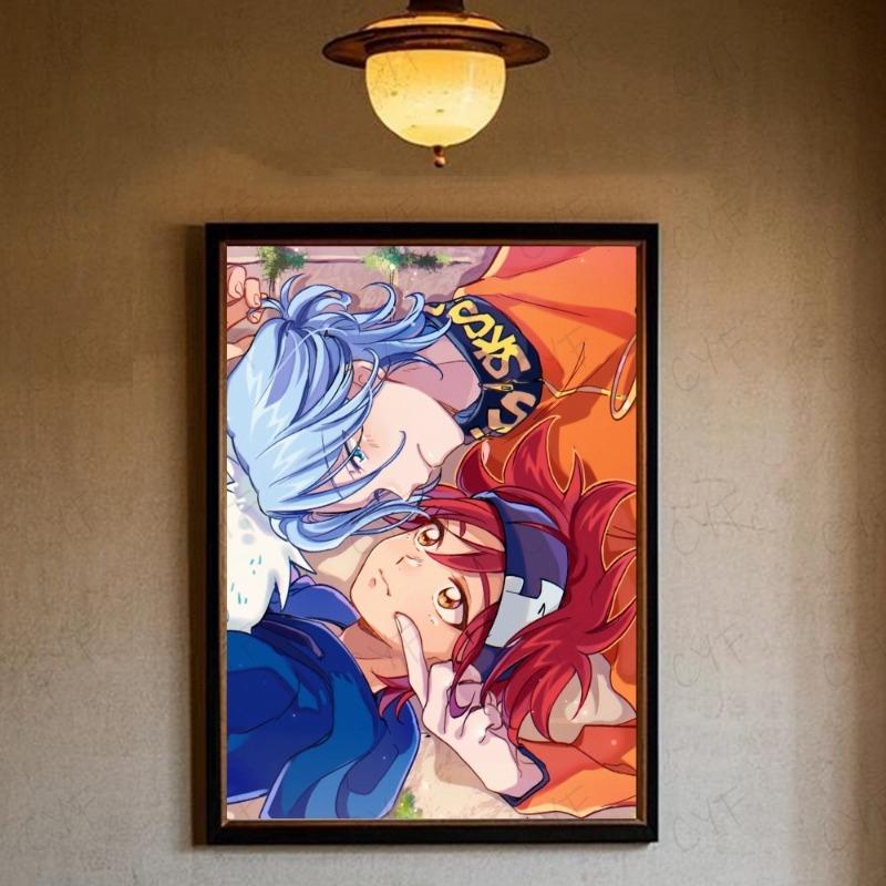 

Аниме Cool Boy S-Sk8 The Infinity Poster HD art самоклеящаяся стена водонепроницаемая для дома гостиная спальня бар эстетическое украшение 21cm×30cm NoFrame