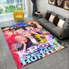 Kpop Demon Hunter Rumi Mira Zoey Cartoon Group Carpet Rug for Playroom Bedroom Living Room Sofa Home Decor,Area Rug Non-slip