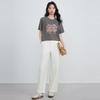 Elva's Island Women's Printed Short Sleeve T-Shirt