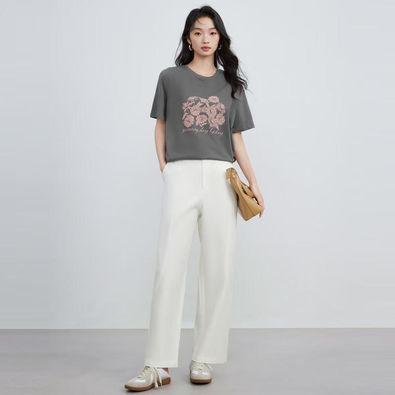 Elva's Island Women's Printed Short Sleeve T-Shirt