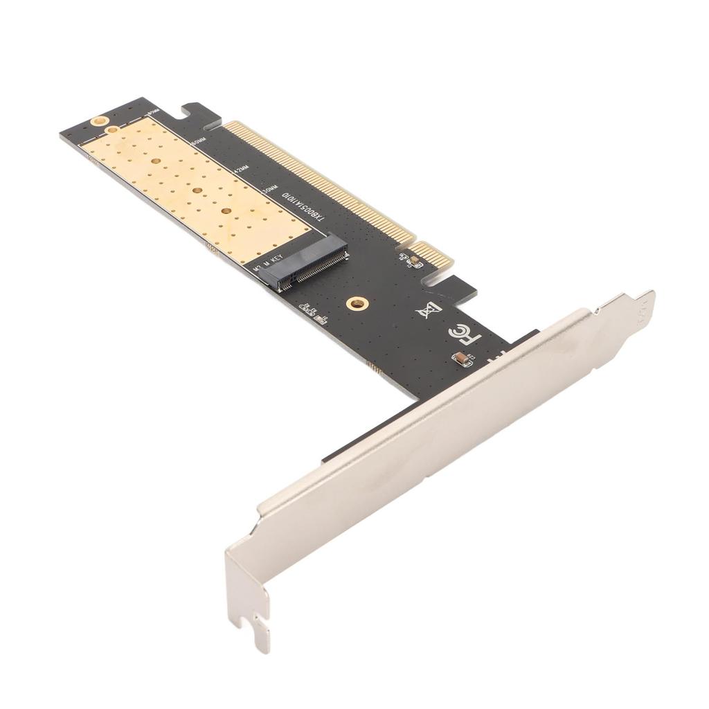 M.2 NVMe to PCIe 3.0 X16 Adapter, 32Gbps NVMe SSD to PCIe Expansion Card, Compatible with M.2 M-Key 2280, 2260, 2242, 2230mm SSDs.