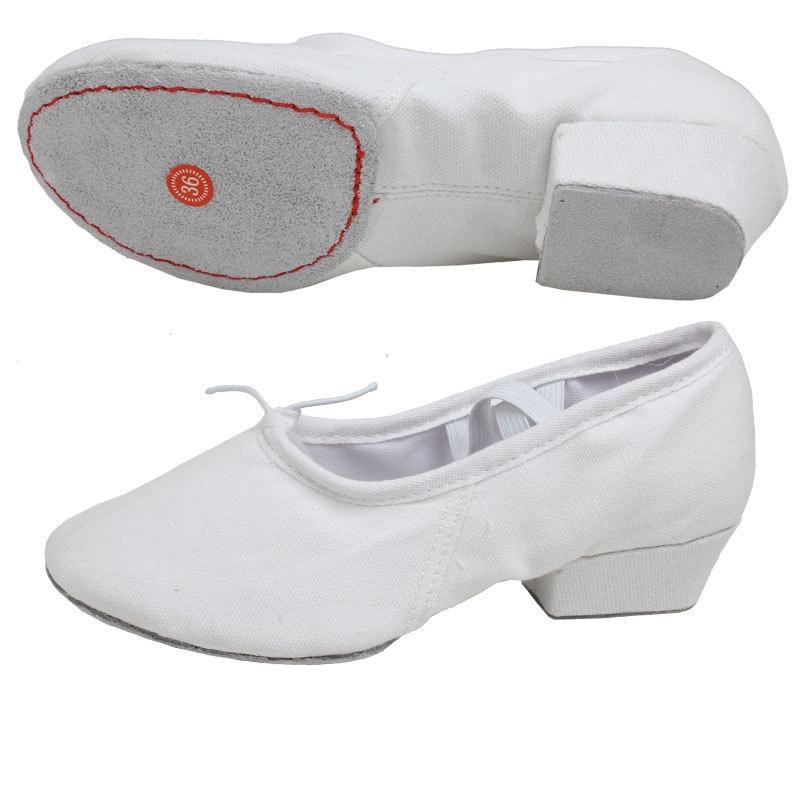 

Ballet Dance Shoes Women Teacher Stage Training Shos Soft Sole Slippers Yoga Belly Practice Shoes Girls Jazz Dancing 41EU/CN42