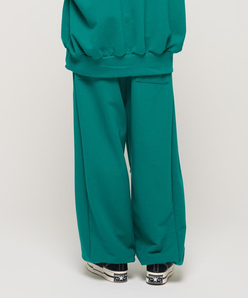 CARGOBROS Nick Comfy Wide Terry Jogger Pants (Green)