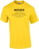 Mother Defined - Mother A Person Who Does the Work of Many. For Free - Mother...
