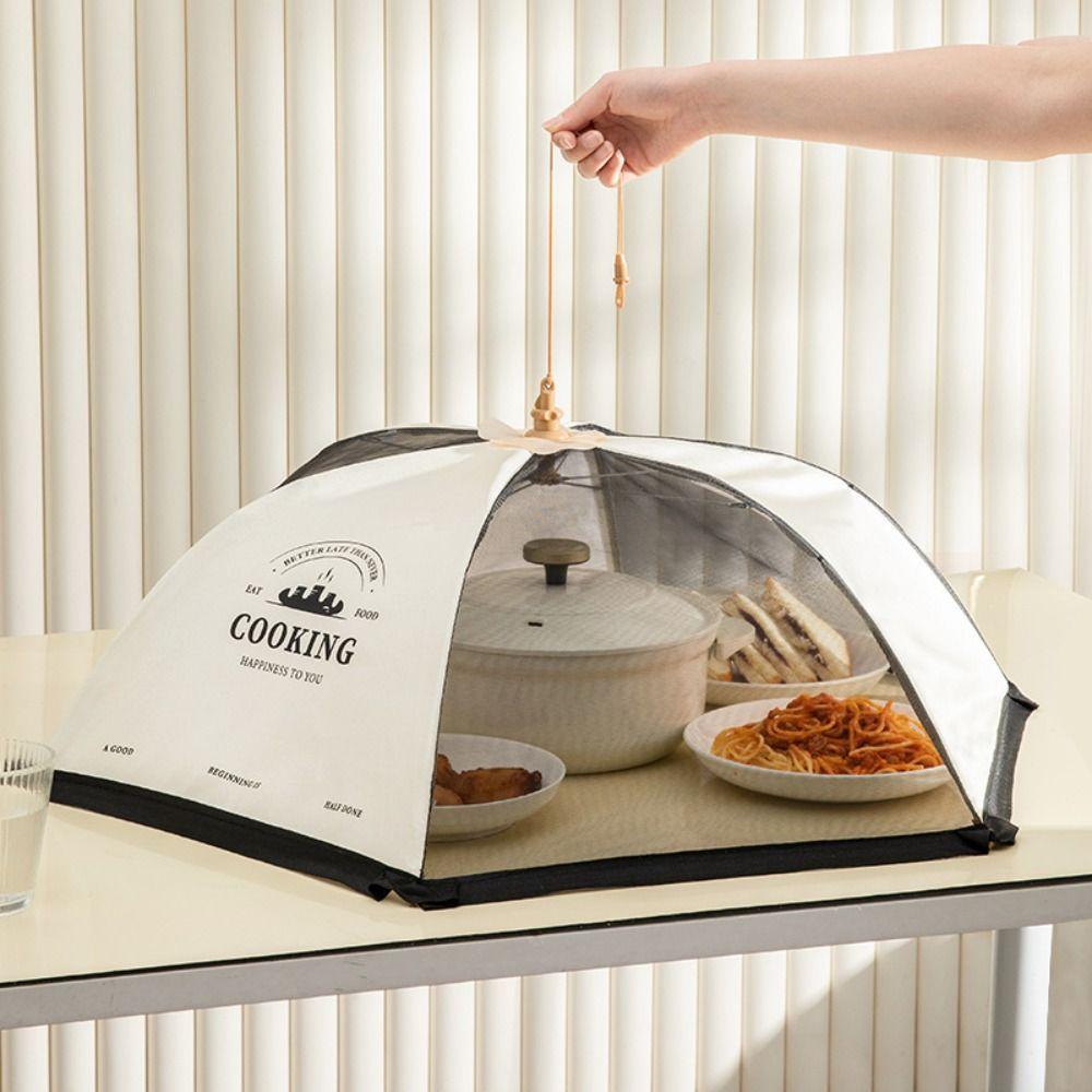Breathable Meal Cover Foldable Food Tent Kitchen Gadgets Vegetable Umbrella Picnic