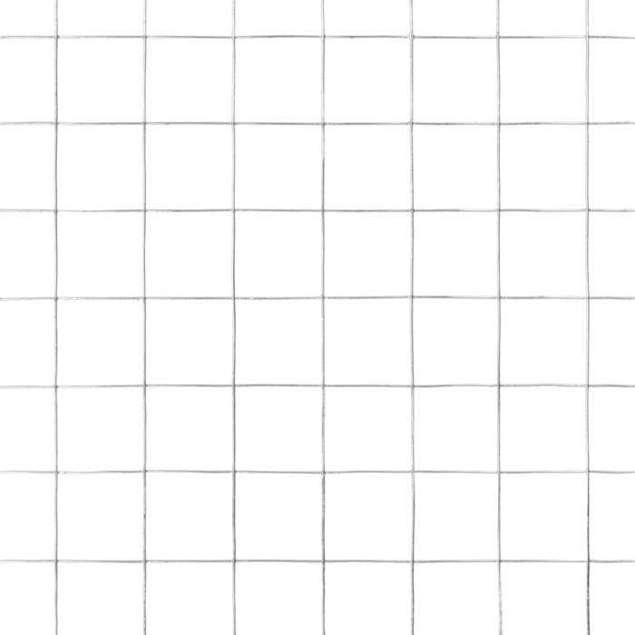 VidaXL Metal Wire Mesh Steel 10x1.5 M Square Silver Trellis Garden Fence 143613