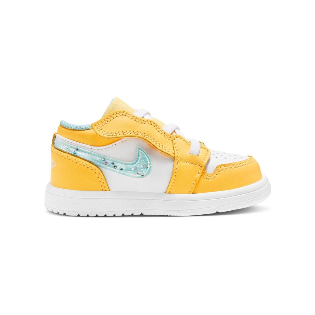 Jordan Air Jordan 1 Low Alt SE TD Slip Resistant Low Top Baby & Toddler Shoes Yellow White Infant And Toddler DX4388-800