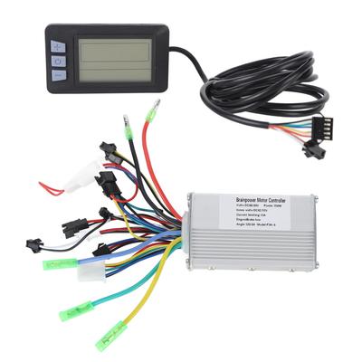 Sterownik 48V 60V 350W Wodoodporny Zestaw Sterownika Roweru Elektrycznego z Wyświetlaczem do DIY Elektryczny