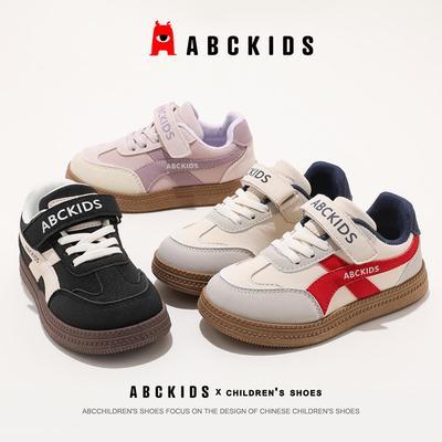 ABC Kids Autumn 2025 Canvas Shoes for Boys and Girls - Versatile, Lightweight, Casual Sports Sneakers