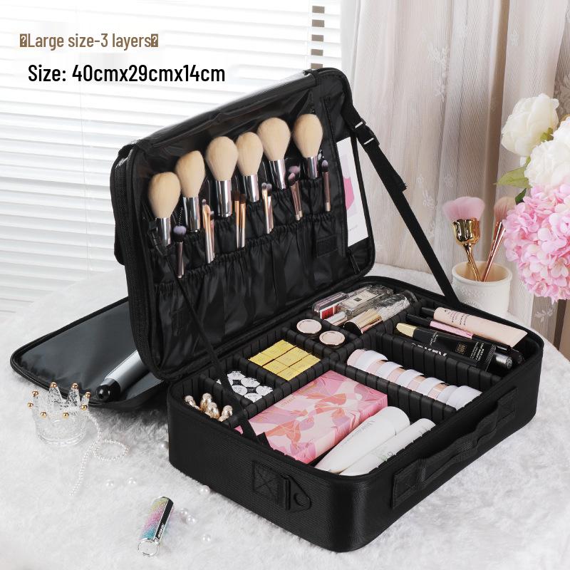 Women's Large Capacity Portable Makeup and Tattoo Tool Storage Bag