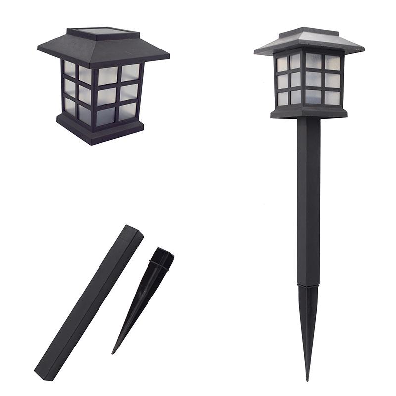 Mini Solar LED Garden Lights Stainless Steel Outdoor Solar Power Pathway Lights Yard Driveway Landscape Lights