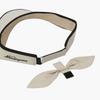 Munsingwear Women Ribbon Mesh High Visor Light Beige Mq322lcp73