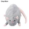 Cartoon Flower Branch Rat Doll 30/45/90cm Animal Figure Creative Mouse Doll  Kids Gift Birthday