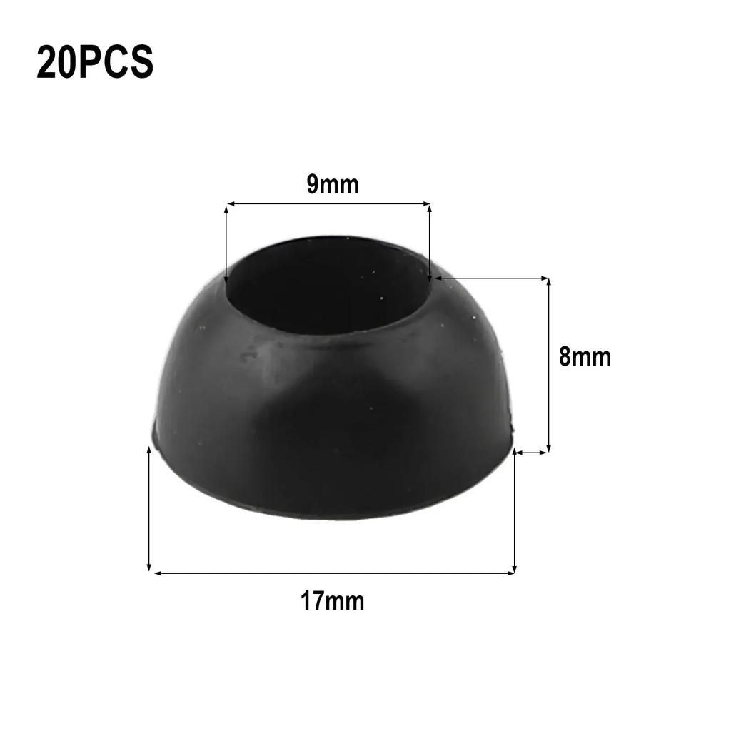 20pcs Bull Nose Rubber BBQ Bottle Gas Seal Dome Shaped O Ring Regulator Resistant To Oils Hydraulic Fluid & Water