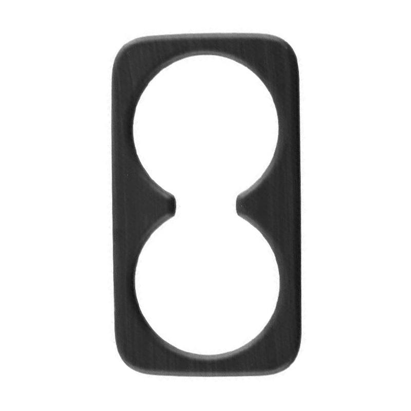 For Nissan Qashqai J12 -2024 Rogue - Black Wood Grain Rear Water Cup Panel Cover Trim