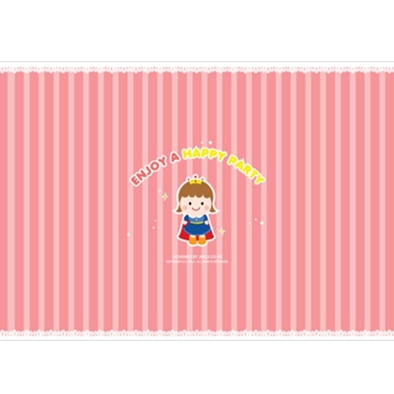 

Milk Nara Mirror Princess Table Setting Paper + Conical Hat Design Set of 6