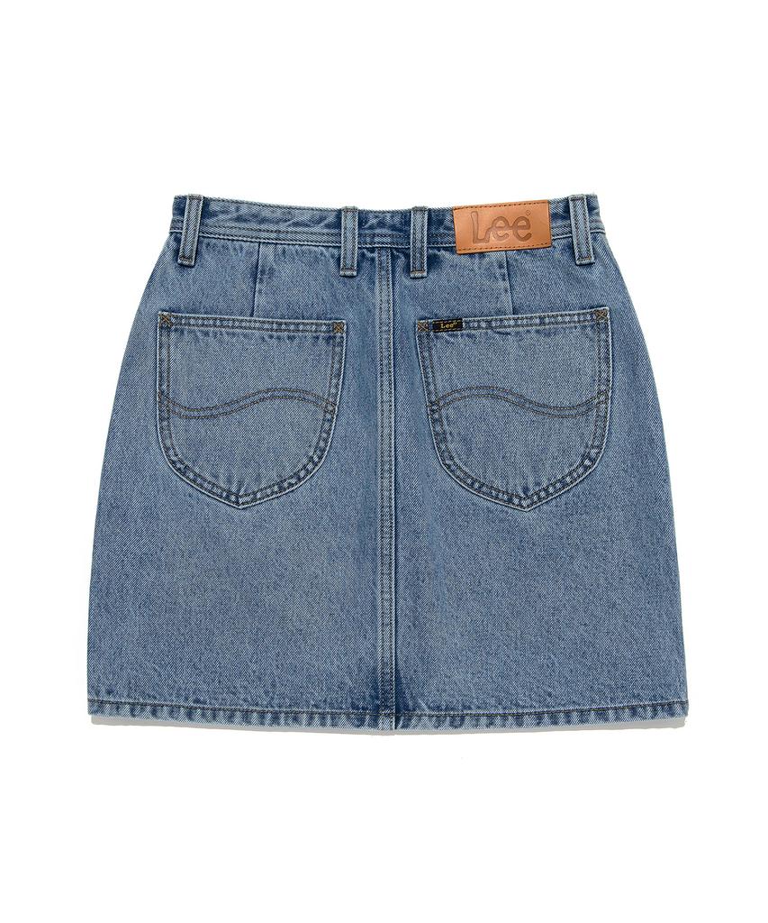 LEE Women'S Denim Mini Skirt Indigo Medium