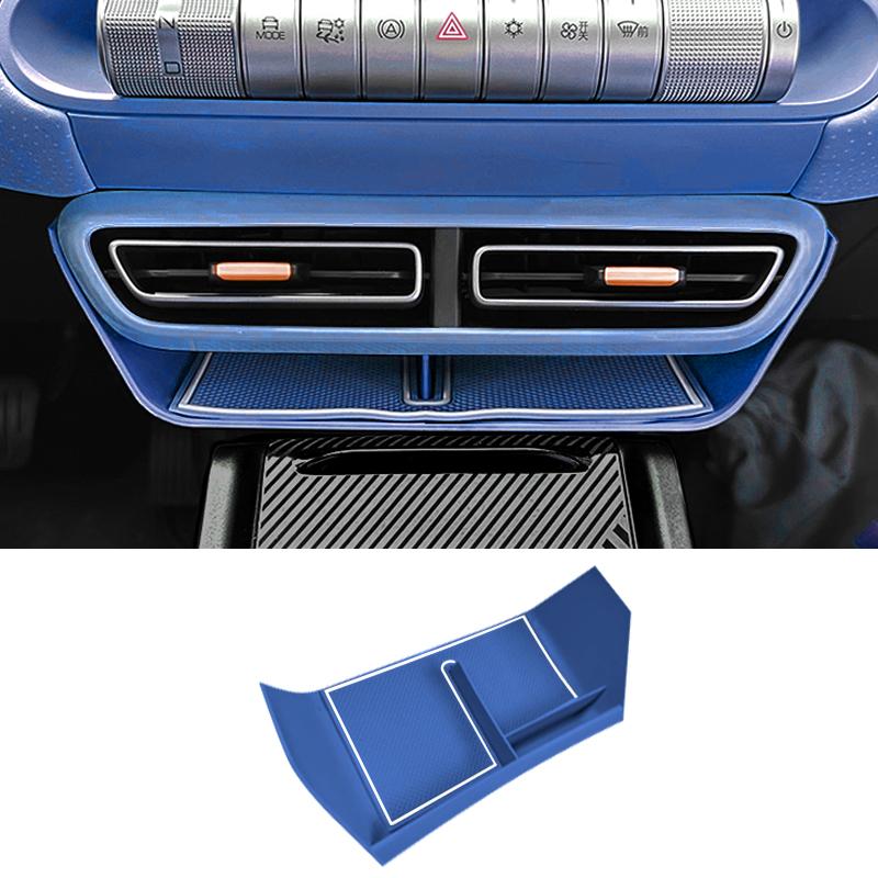 For BYD Seagull Dolphin Surf / Mini Air Vent Storage Box Center Console AC Vent Under Storage Tray Interior Modification
