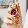 Round Dial Shape Women Wrist Watch Alloy Steel Band Watch Minimalist Round Dial Watch  Daily