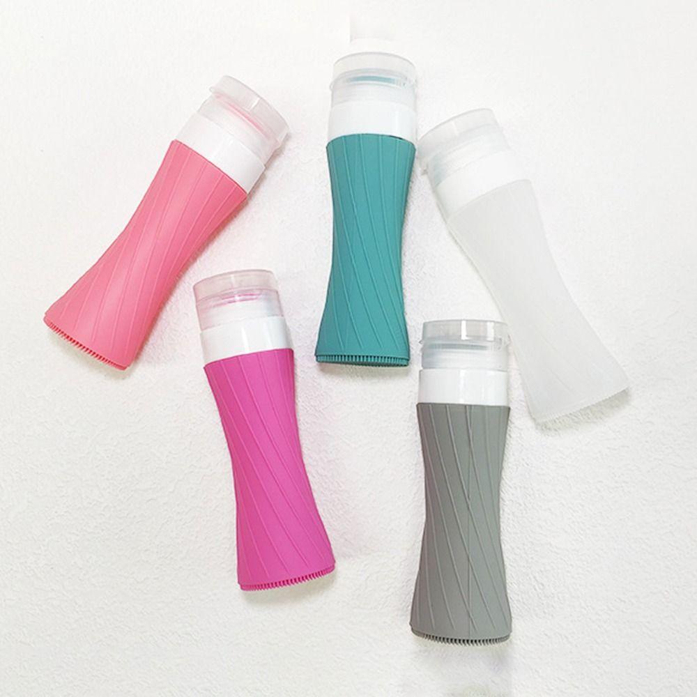 

Refillable Cosmetics Storage Bottles Leakproof Sub-bottling Tool Silicone Dispenser Bottle Travel сірий колір