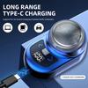 Portable Mini Electric Rechargeable Shaver Digital Power Display Mens Razor Cordless Razor Beard Shaver for Face Body