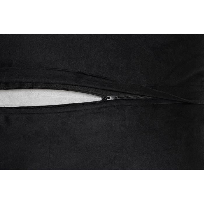 Polštář - Arabský - Černý a Zlatý - 45 x 10 x 45 cm - Elegantní Šik