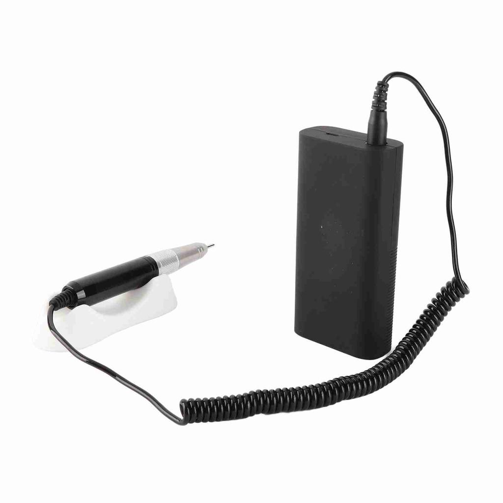 Portable Electric Nail Drill Machine Rechargeable Grinding Polishing Low Vibration Professional