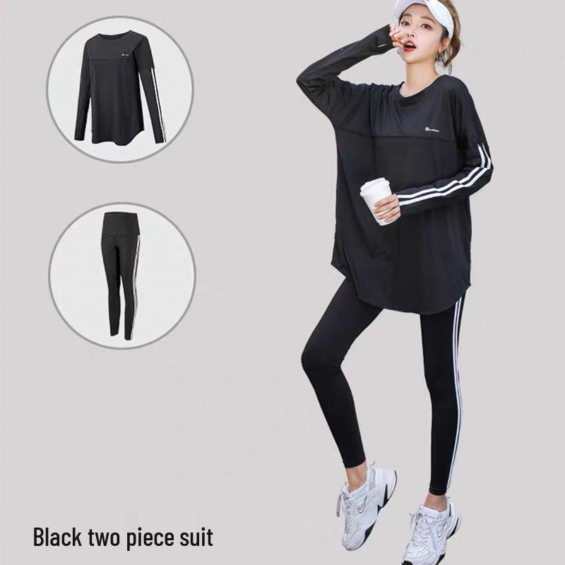 Women's High-End Quick-Dry Yoga and Running Suit - Spring & Autumn