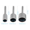 T Post Driver 5 Pits Shank Steel Fence Post Driver Hand Post Pounder Hammer Drill Attachment 20cm Length Fence Post Driver