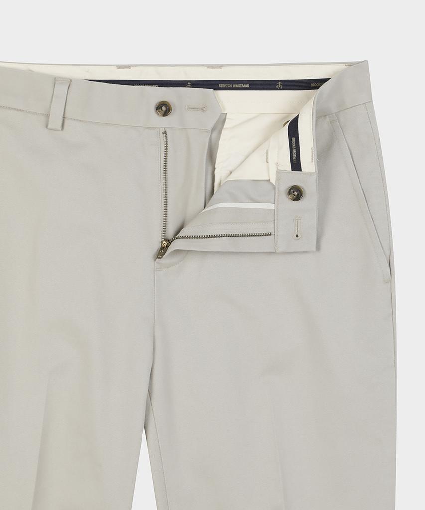 BROOKS BROTHERS Extra Slim Fit Heavyweight Advantage Chino (Khaki) (Bbpcmm55863)