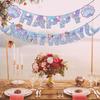 Mermaid Birthday Banner - Mermaids Banner, Mermaid Birthday Decorations for Girls, Boys, Kids - Mermaids Party Supplies Decoration for Ocean Theme