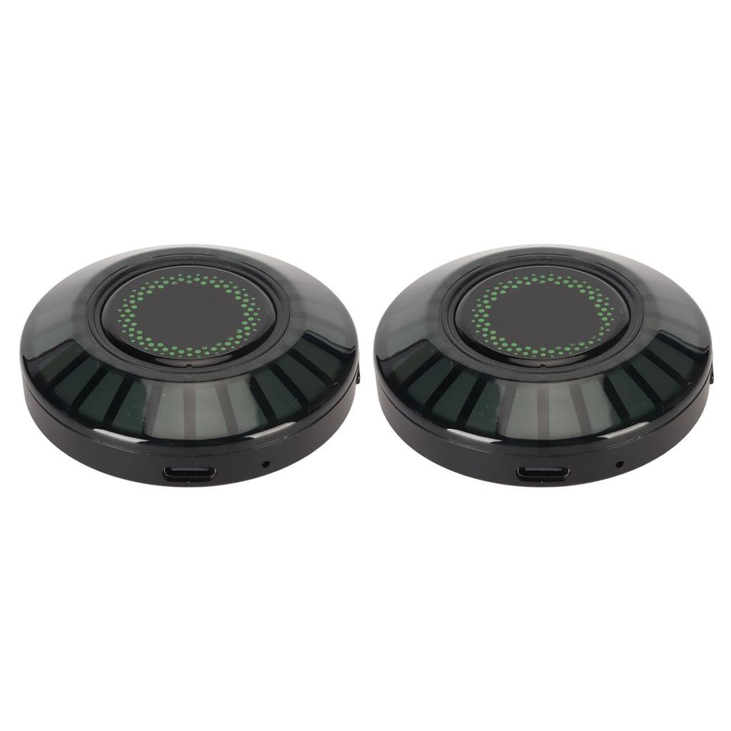 2pcs RGB Pickup Ambient Lamp 32 Bits Color Changing App Control Magnetic Music LED Rhythm Light for Car Home