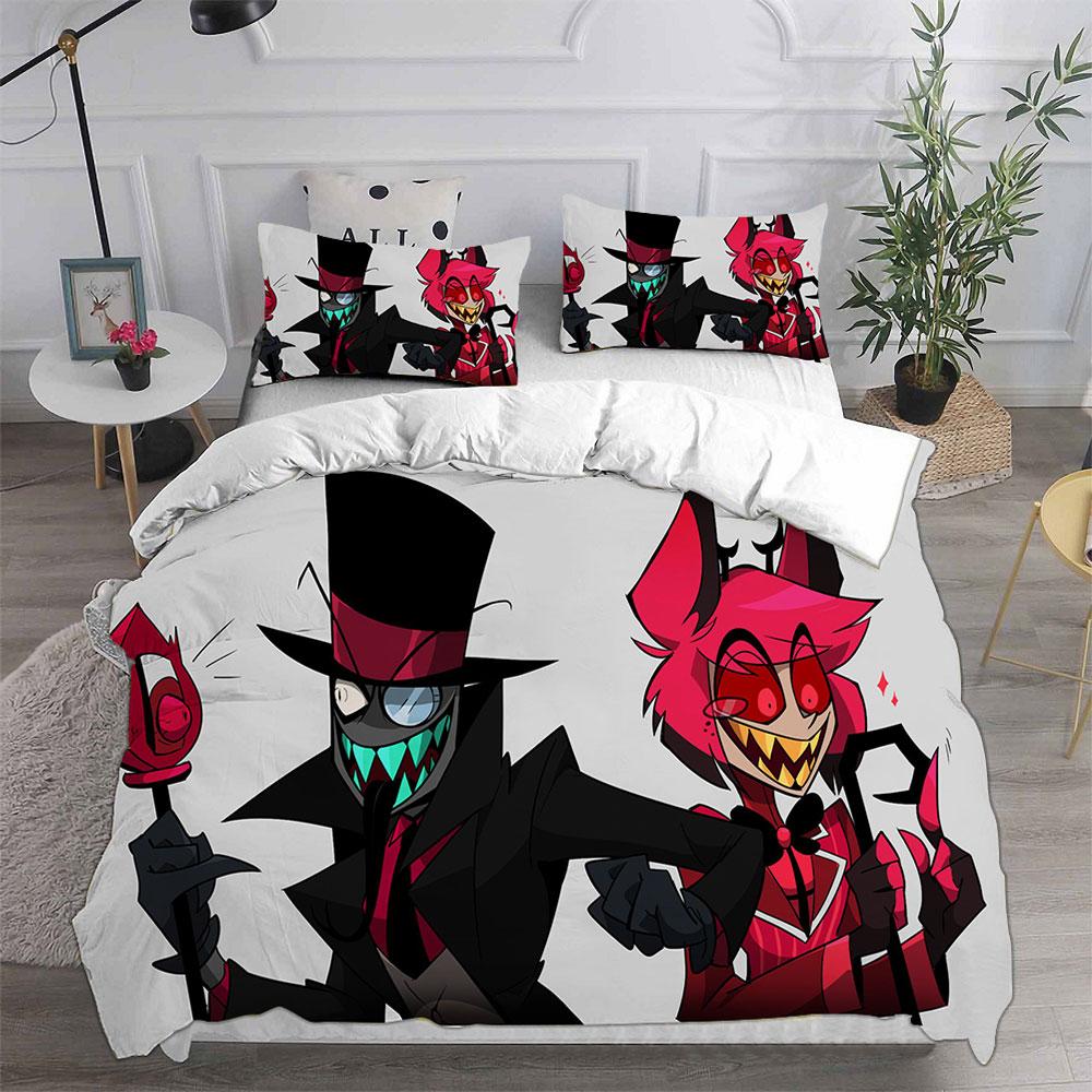 Game Villainous Bedding Sets Quilt Bed Cover Comforter Duvet Cover Pillow Case 2-3 Pieces Sets Single Double Large Size
