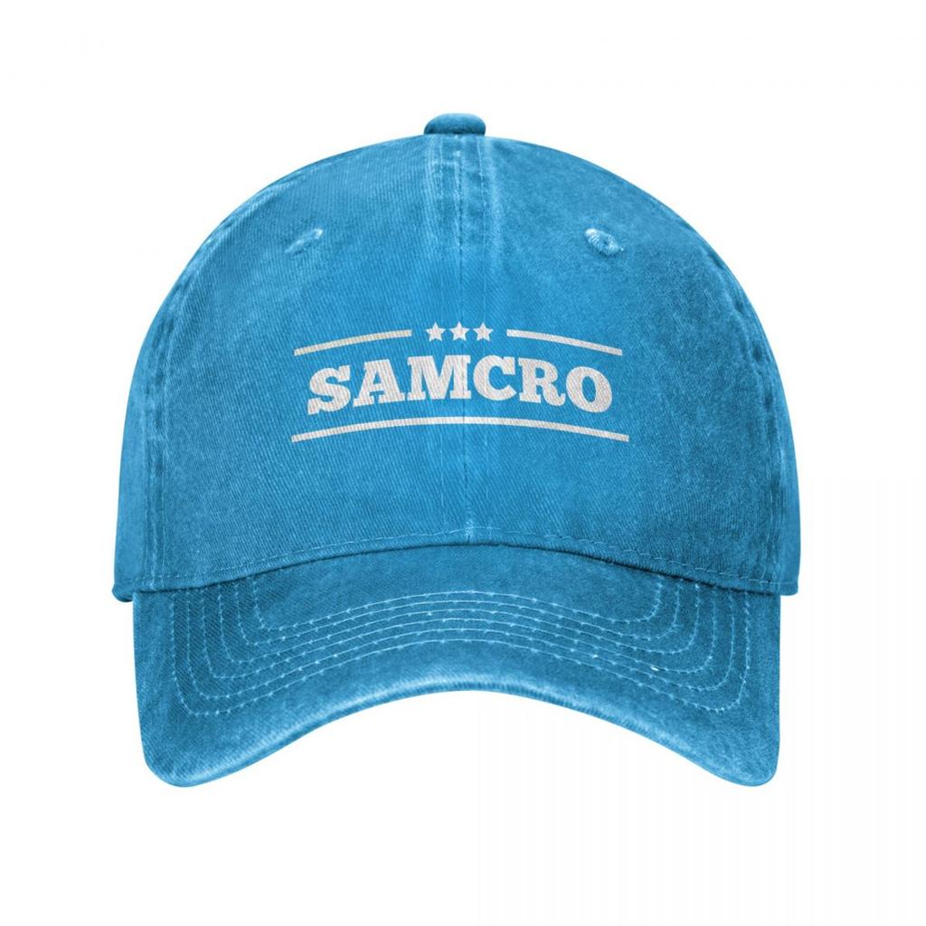 Son Of Anarchy Samcro Outlaw Baseball Caps Vintage Distressed Washed Grim Reaper Awesome Snapback Unisex Outdoor Adjustable Hat