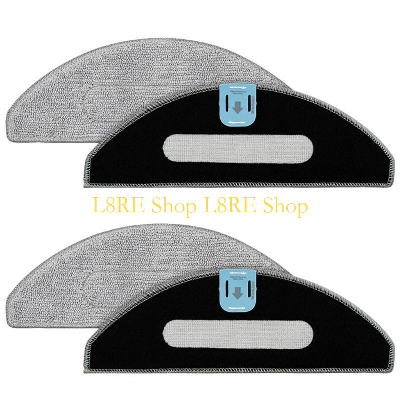 L8RE Efficient Replacement Part Mop Wipes Rag Spare Part Microfiber Mop Cleaning Pad